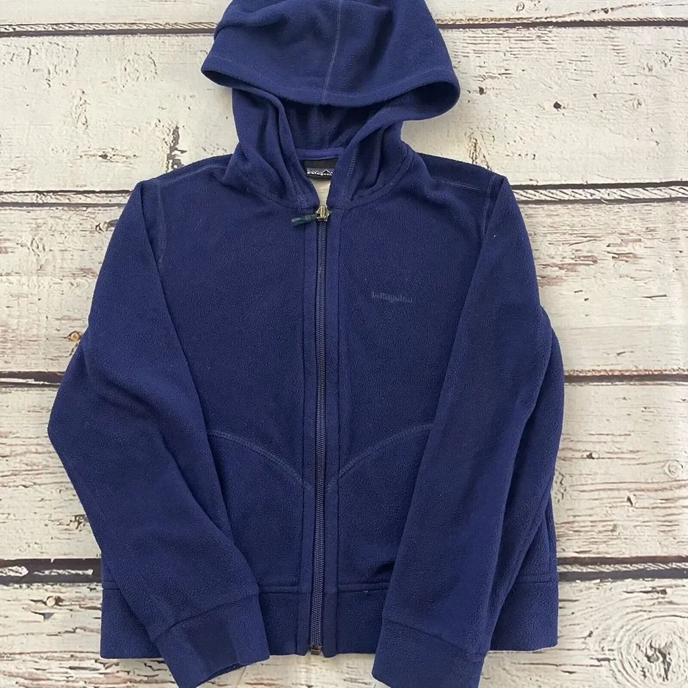 Abercrombie & Fitch Patagonia Hoodie‎ Girls Shirt Size 7/8 & XS Lot of 2
